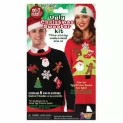 Forum Novelties Ugly Christmas Sweater Kit