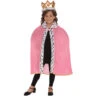 Forum Novelties Child Pink Queen Cape And Crown Set