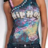 Forum Novelties Hip Hop Graphic Top