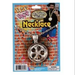 Forum Novelties Old School Bling Spinning Necklace