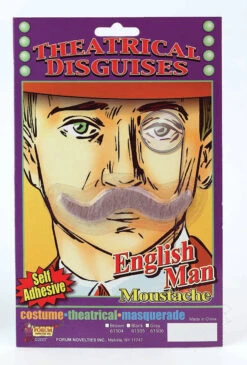 Forum Novelties Theatrical Disguises English Man Moustache -Forum Novelties Sales 61506