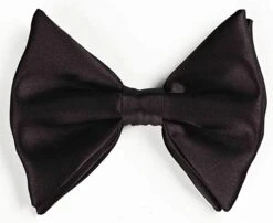 Forum Novelties Black Bow Tie With Elastic
