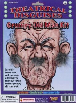Forum Novelties Theatrical Disguises Cranky Old Man Kit