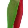 Forum Novelties Green And Red Fishnet Tights -Forum Novelties Sales 67133