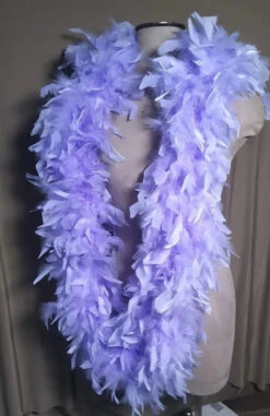 Forum Novelties 6 Foot Turkey Feather Boa - Lavender
