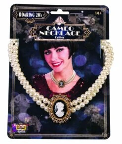 Forum Novelties Roaring 20s Cameo Necklace