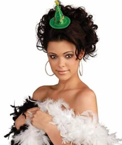 Forum Novelties Mini Christmas Tree Hat Hair Clip