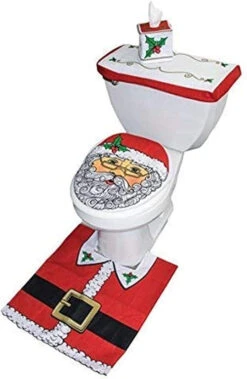 Forum Novelties Santa Toilet Decor
