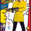 Forum Novelties Yellow Pop Art Gangster Jacket -Forum Novelties Sales 848A721 90433.1577145394