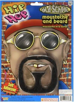 Forum Novelties Rap Star Moustache And Beard