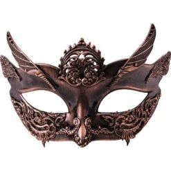 Forum Novelties Bronze Half Masquerade Mask