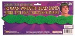 Forum Novelties Roman Green Wreath Head Band