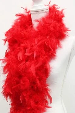 Forum Novelties Feather Boa - Red