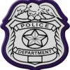Forum Novelties Police Badge Iron-On Applique