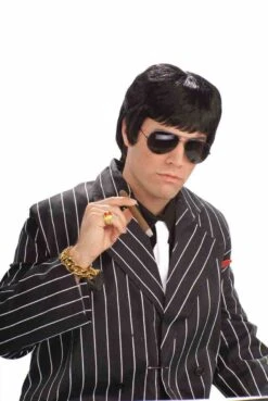 Forum Novelties Tough Guy Adult Wig - Black