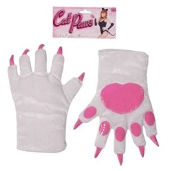 Forum Novelties Adult White Cat Paws