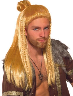 Forum Novelties Men's Viking Warrior Wig