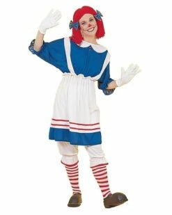 Forum Novelties Rag Doll Girl Adult Costume