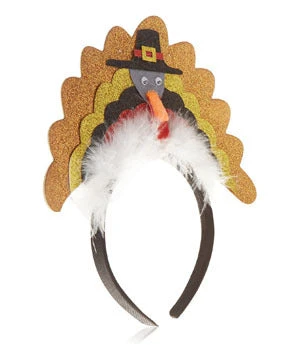 Forum Novelties Thanksgiving Turkey Headband 4 Forum Novelties Thanksgiving Turkey Headband - Image 2