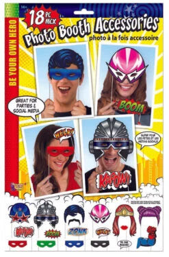 Forum Novelties Be Your Own Hero Photobooth Accessories