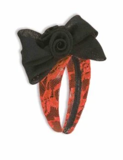 Forum Novelties 80s Orange Neon Lace Headband