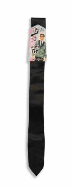 Forum Novelties 50's Skinny Black Tie
