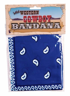 Forum Novelties Blue Cowboy Bandana