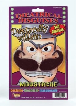 Forum Novelties Theatrical Disguises Dastardly Villain Mustache