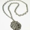 Forum Novelties Steampunk Silver Gear Necklace