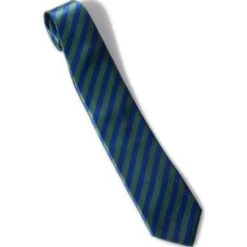 Forum Novelties Roaring 20's Long Striped Tie - Blue-Green