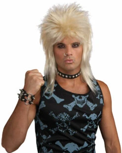Forum Novelties Punk Rock - Rock Star Unisex Wig