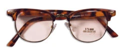 Forum Novelties Tortoiseshell 1950s Grandfather Sunglasses