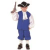 Forum Novelties Blue Colonial Boy Child Costume