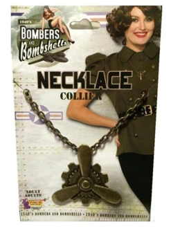 Forum Novelties 1940's Propeller Necklace