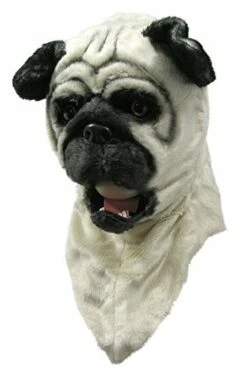Forum Novelties Bull Dog Moving Mouth Adult Mask