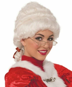 Forum Novelties Deluxe Mrs. Claus Wig