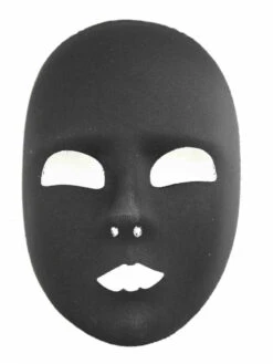 Forum Novelties Black Full Face Masquerade Mask