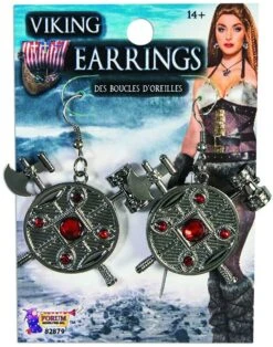 Forum Novelties Viking Earrings