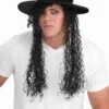 Forum Novelties 1980s New Wave Rocker Wig & Hat