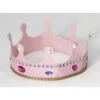 Forum Novelties Princess Crown With Pink Glitter