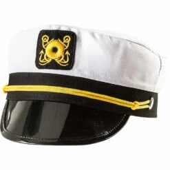 Forum Novelties Yacht Boat Captain Hat | Skipper Captain Hat