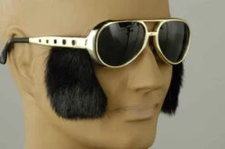 Forum Novelties Rock And Roll Glasses With Sideburns