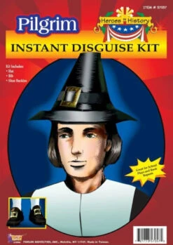 Forum Novelties Heroes In History: Pilgrim Instant Disguise Kit