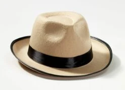 Forum Novelties Roaring 20's Beige Fedora