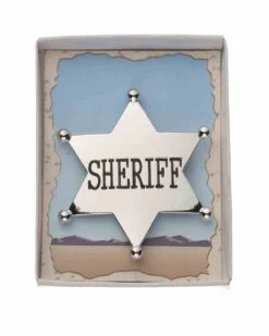 Forum Novelties Boxed Sheriff's Badge - Silver