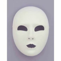 Forum Novelties Full Face White Mask