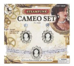 Forum Novelties Steampunk Cameo Set
