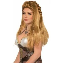 Forum Novelties Women's Viking Warrior Wig