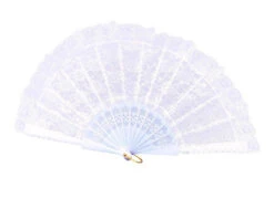 Forum Novelties White Lace Fan